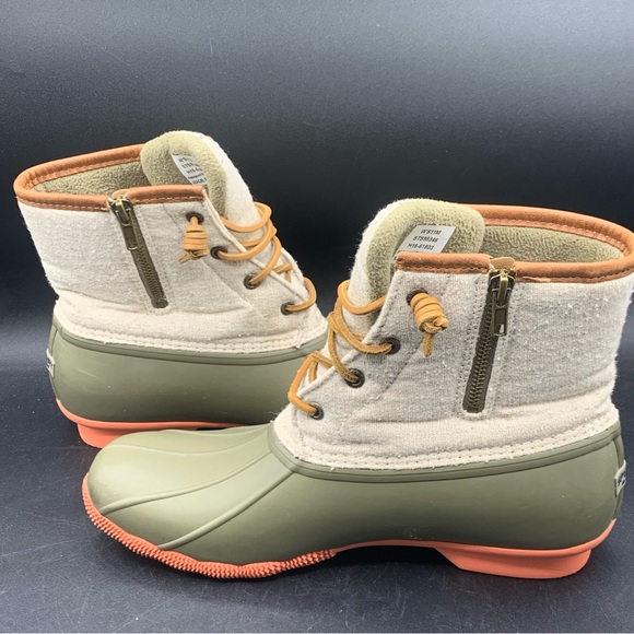 Sperry Waterproof Saltwater Duck Boots Size 11 - Picture 8 of 9